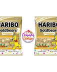 Pineapple Gummy Bear Candy Goldbears 4 oz Bags  Great For PartiesChristmas Halloween Movie Nights  Pack of 2  Comes with Common Classic Candy Sticker