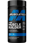 MuscleTech Muscle Builder, Muscle Building Supplements for Men & Women, Nitric Oxide Booster, Muscle Gainer Workout Supplement, 400mg of Peak ATP for Enhanced Strength, 30 Pills