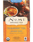 Numi Organic Golden Tonic Turmeric Tea  12 bags per pack  6 packs per case