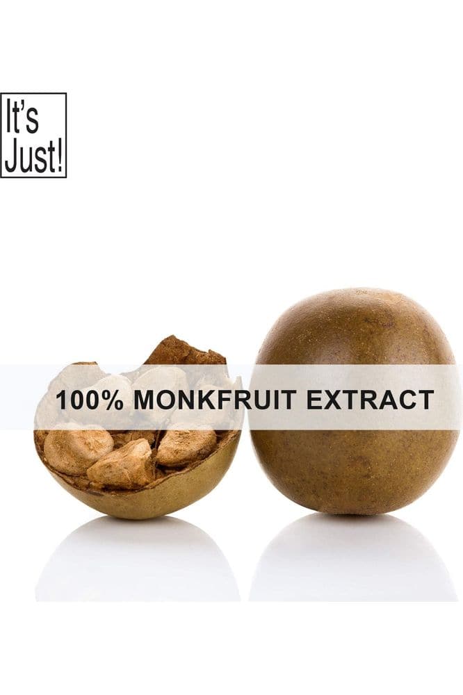 It&#39;s Just! - 100% Monkfruit Extract Powder, Keto Friendly Sweetener, Monk Fruit, Sugar-Free, Non-GMO, Non-Glycemic (25% Mogroside V, 1.5oz / 42g)