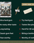 Titan Gum Ultra Tough Hard Chewing Gum for Jawline Training  Tropical Flavor 30Pack  Enhances Jaw Strength Ideal for Muscle Training  Looksmaxxing