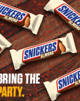 SNICKERS Candy Almond Milk Chocolate Bars Bulk Pack 176 oz Bars Pack of 24