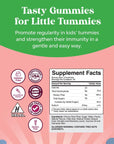 Kids Fiber Gummy Prebiotics Supplement - Soluble Fiber Gummies for Kids Constipation Relief Digestive Health and Leaky Gut Repair - Kids Fiber Gummies Immune System Booster Delicious Gummy Vitamins