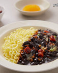 Paldo Fun  Yum Ilpoom Jjajangmen Chajang Noodle Pack of 4 Traditional Brothless Chajang Ramen