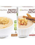 BariWise Protein Oatmeal Bundle, Maple & Brown Sugar and Apples & Cinnamon