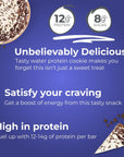 Power Crunch Protein Wafer Bars High Protein Snacks with Delicious Taste Chocolate Chip Cheesecake 14 Ounce 12 Count