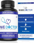 Rave Doctor 5 HTP Supplement - Essential Rave Vitamins for Festival Goers, Rave Accessories, Festival Essentials, Festival Gear, Rave Essentials, 5htp Supplement