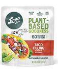 Loma Linda  PlantBased Complete Meal Solution Packets Taco Filling 10 oz 1 Pack