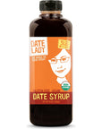 Date Lady Date Syrup 3 lb Squeeze Bottle | 1 ingredient: 100% Organic Dates. Vegan, Paleo, Gluten-free & Kosher | Also Known As Silan, Date Honey and Date Nectar | Sugar Substitute