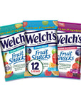 Welch’s Fruit Snacks, Variety Pack With Mixed Fruit, Berries 'N Cherries & Island Fruits, Gluten Free, Bulk Pack, 5oz (Pack of 12)