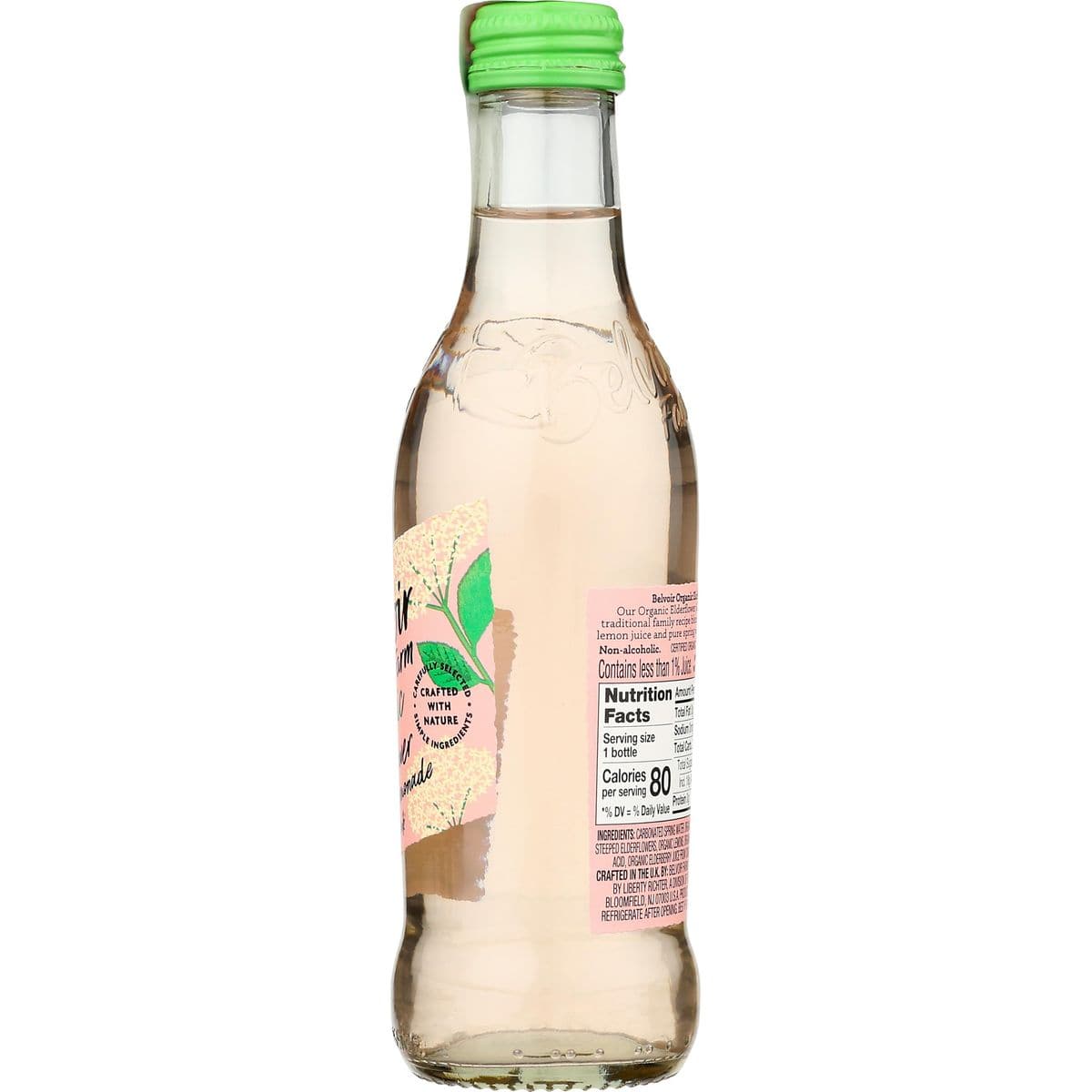 Belvoir Organic Elderflower Rose Lemonade 84 FZ