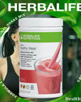 HERBALIFE (Duo) Formula 1 Healthy Meal Nutritional Shake Mix (Wild Berry) with Personalized Protein Powder