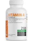 Bronson Vitamin A 10,000 IU Premium Non-GMO Formula Supports Healthy Vision & Immune System and Healthy Growth & Reproduction, 250 Softgels