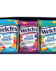 Welch's Fruit Snacks, Bulk Variety Pack with Mixed Fruit, Superfruit Mix, Island Fruits, Gluten Free, Bulk Pack, 2.25 oz (Pack of 16)