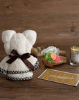 Swgglo Graduation and Congratulations Gifts for Her  Set Includes Picture FrameMarble MugTowelScented Candle and Flower