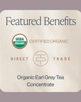 Rishi Tea London Fog Concentrate Beverage  USDA Certified Organic Black Tea and Bergamot EnergyBoosting  32 fl oz Carton 8 Servings Pack of 3