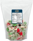 By The Cup Sugar Free Assorted Salt Water Taffy 15 lb Bag