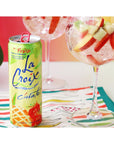 LaCroix Sparkling Water Variety Múre Pepino Blackberry Cucumber Cerise Limón Cherry Lime Piña Fraise Pineapple Strawberry 12 fl oz Cans Pack of 12 with By The Cup Coasters