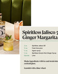 SPIRITLESS Jalisco 55 NonAlcoholic Tequila Spirit Distilled Ingredient for Cocktails Made with Honey Spicy Oak Vanilla  Pepper 700ml 1Pack