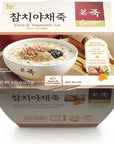 BONJUK Tuna  Vegetable JukPorridge Bowl  Korean soup stew Kfood Hearty Breakfast Oat Meal  95oz270g bowl type