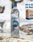 BONNEVAL Natural Spring Water Mineral water from the French Alps 100 Recycled water bottles 6 pack 338 FL OZ