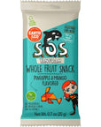 S.O.S. Fruit Snack Pack of 10 - Pineapple + Mango Fruit Snacks, 100% Fruit, Vegan Snacks with Tangram Puzzle Shapes