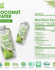 COCOXIM  Coconut Water Organic Fresh  Natural  Refeshing  Hydrating  Rich in natural vitamins  minerals 330ml pack 12