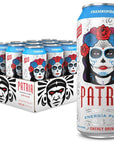 Special Edition Day of the Dead Patria Energy Drink - 12-Pack (16oz Cans)