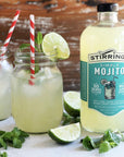 Stirrings 3 Pack Mojito Cocktail Mix 750ml Bottles  Real Juice No Preservatives  90 Calories  Drink Mixer