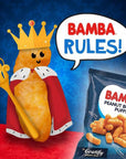 Bamba Peanut Snacks for the Whole Family - All Natural Peanut Puffs 2 Family Packs (Pack of 16 x 0.7oz Bags) - Peanut Butter Puffs made with 50% peanuts