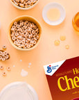 Cheerios Honey Nut Cheerios Heart Healthy Breakfast Cereal, Gluten Free Cereal With Whole Grain Oats, 10.8oz