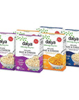 Daiya Vegan Mac and Cheese  Cheddar Alfredo White Cheddar  Gluten Free Macaroni and Cheese 106 oz Pack of 6