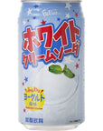 Felice Carbonated Beverage White Cream Soda Yogurt Flavored 6 Pack Total of 2100mL