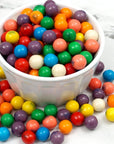 Gumballs for Gumball Machine 05 Inch Mini Gumballs Approx 560 Pieces 2lb Bulk Bag Dubble Bubble Assorted Fruit Flavored Bubble Gum Gumball Machine Refills