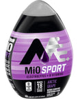 Mio Sport Liquid Water Enhancer Arctic Grape 162 OZ 6Pack