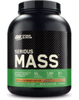 Optimum Nutrition Serious Mass Weight Gainer Protein Powder - 6 Pound