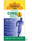 Country Life Core Daily 1 for Men Tablets, 60 Count