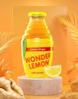 Wonder Lemon Organic Lemon Ginger Cold Pressed Juice 845oz 6 Pack