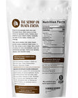 Black Cocoa Powder (1 lb) Bake the Darkest Chocolate Baked Goods, Achieve Rich Chocolate Flavor, Natural Substitute for Black Food Coloring, Dutch Processed Cocoa Powder, Fair Trade Certified, Unsweetened, Extra Dark