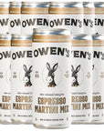 Owens Craft Mixers  Espresso Martini 15 Pack  Handcrafted in the USA with Premium Ingredients  Vegan  GlutenFree Soda Mocktail and Cocktail Mixer