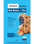 RXBAR Nut Butter and Oat Protein Bars Protein Snacks Snack Bars Blueberry Cashew Butter 232oz Box 12 Bars