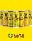 Guayaki Yerba Mate - Clean Energy Drink Alternative - 15.5oz (Pack of 12)