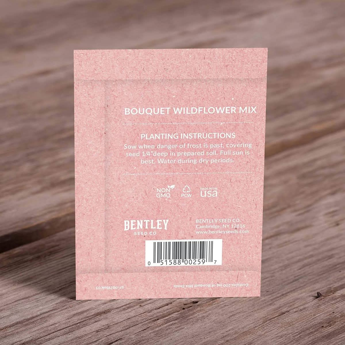 BENTLEY SEED CO Oh Baby Flower Seeds Packets  GirlBoy Baby Shower Favors  PreFilled 25 Wildflower Seed Packs for Favor  EcoFriendly Gift  Babys Guest Giveaways  NonGMO Seeds  Pink Envelop