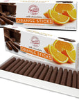 Sweets Candy Milk Chocolate Orange Sticks 2 Pack