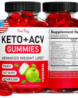 Desi Buy Keto ACV Gummies Advanced W?ight L?ss, Boost Met?bolism with Apple Cider Keto Supplements, Gluten-Free, Apple Flavor Formula for Men & Women, Made in USA Keto+ACV, 1000 mg 60 Count