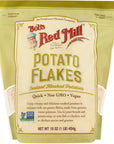 Creamy Potato Flakes Bundle Includes One16 oz Resealable Bag of Bobs Red Mill Potato Flakes Instant Mashed Potatoes  CreateAndBundle Sticker