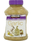 Kirkland Signature Minced California Garlic 3 Pound Pack of 2