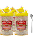 Kong Moon Mei Fun Rice Stick Noodles Rice Vermicelli Net WT 14oz Pack Comes with Free Vipo Brand Fork and Spoon 4Pack