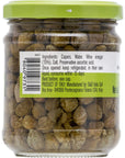 Capers 9 Premium Quality Italian Capers in Brine Jar 71 oz 200g Product of Italy Fratelli DAmico