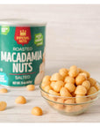 Imperial Nuts  Oil Roasted Macadamia Nuts  Gluten Free Vegan and Keto Friendly Food  Plant Based Protein Delicious Buttery Taste  Kosher Oil Roasted Salted Macadamia